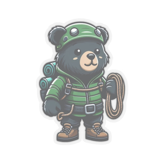 Hiker Bear Sticker