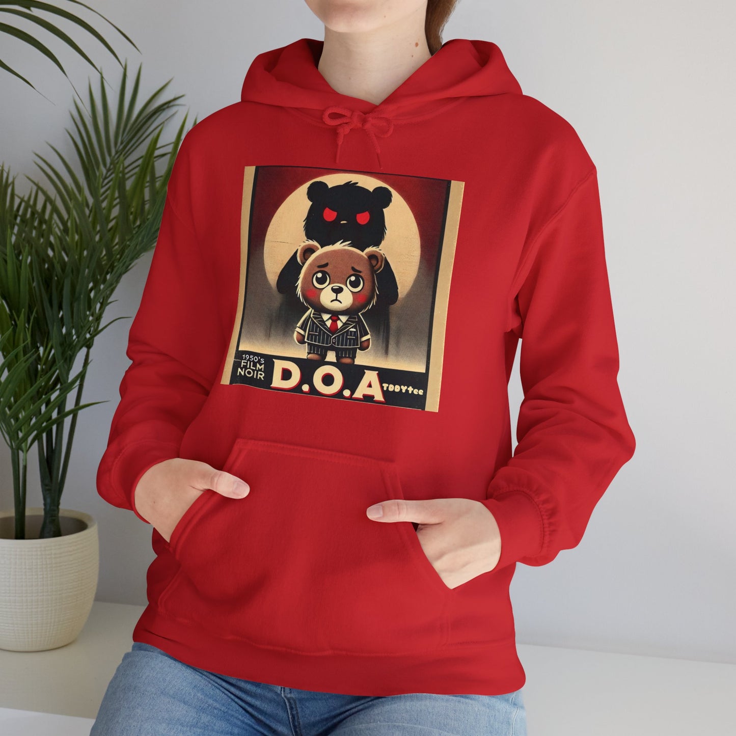 Dead on Arrival Bear Hoodie
