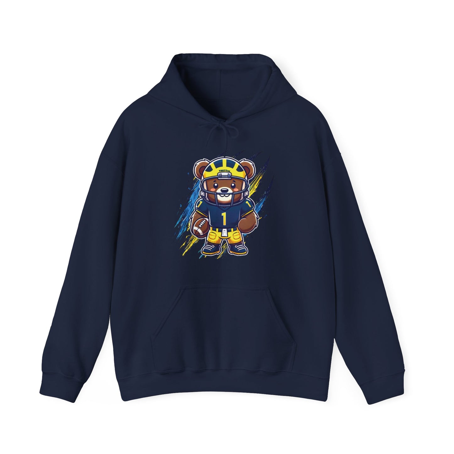 Football Bear #1 Hoodie