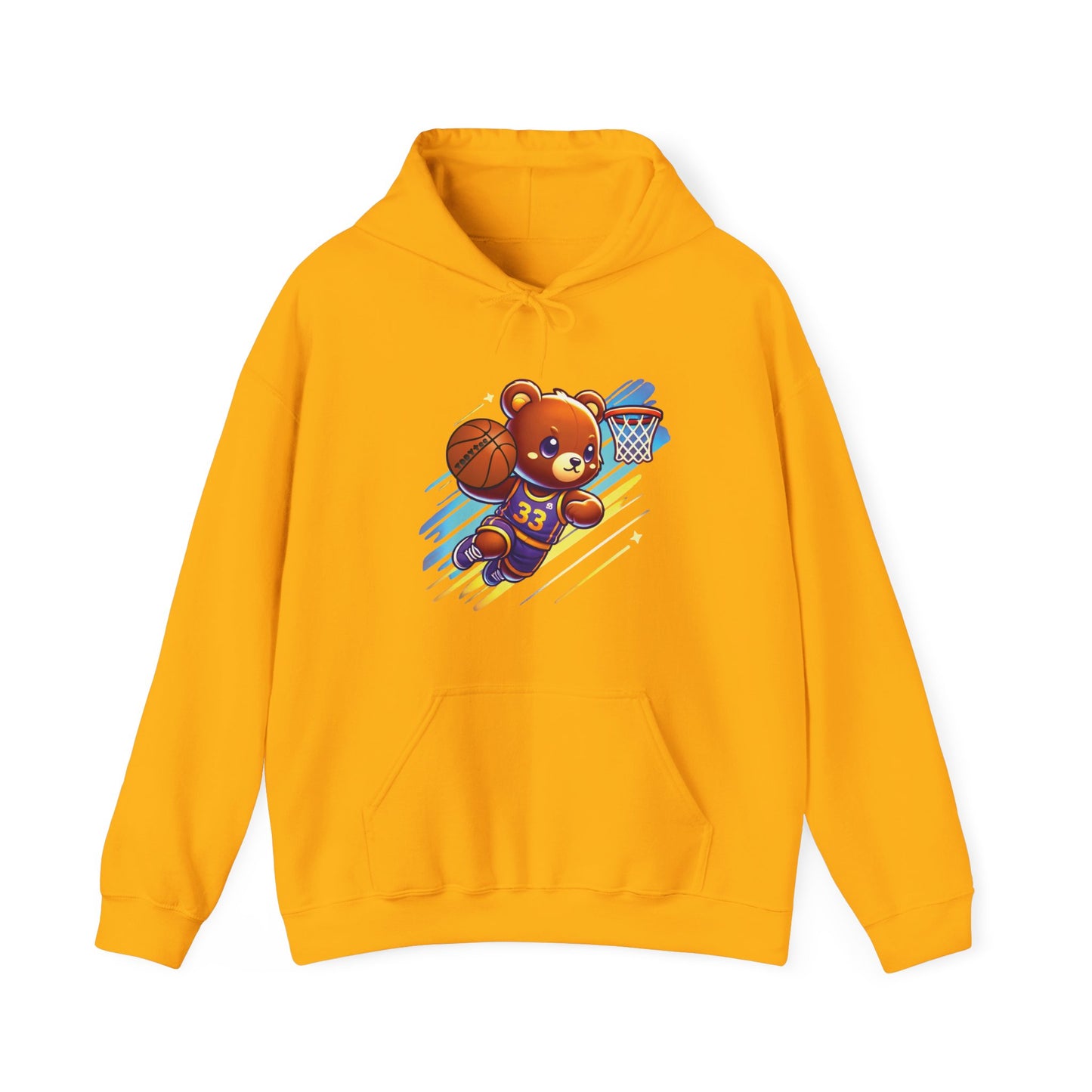 Basketball Bear Hoodie