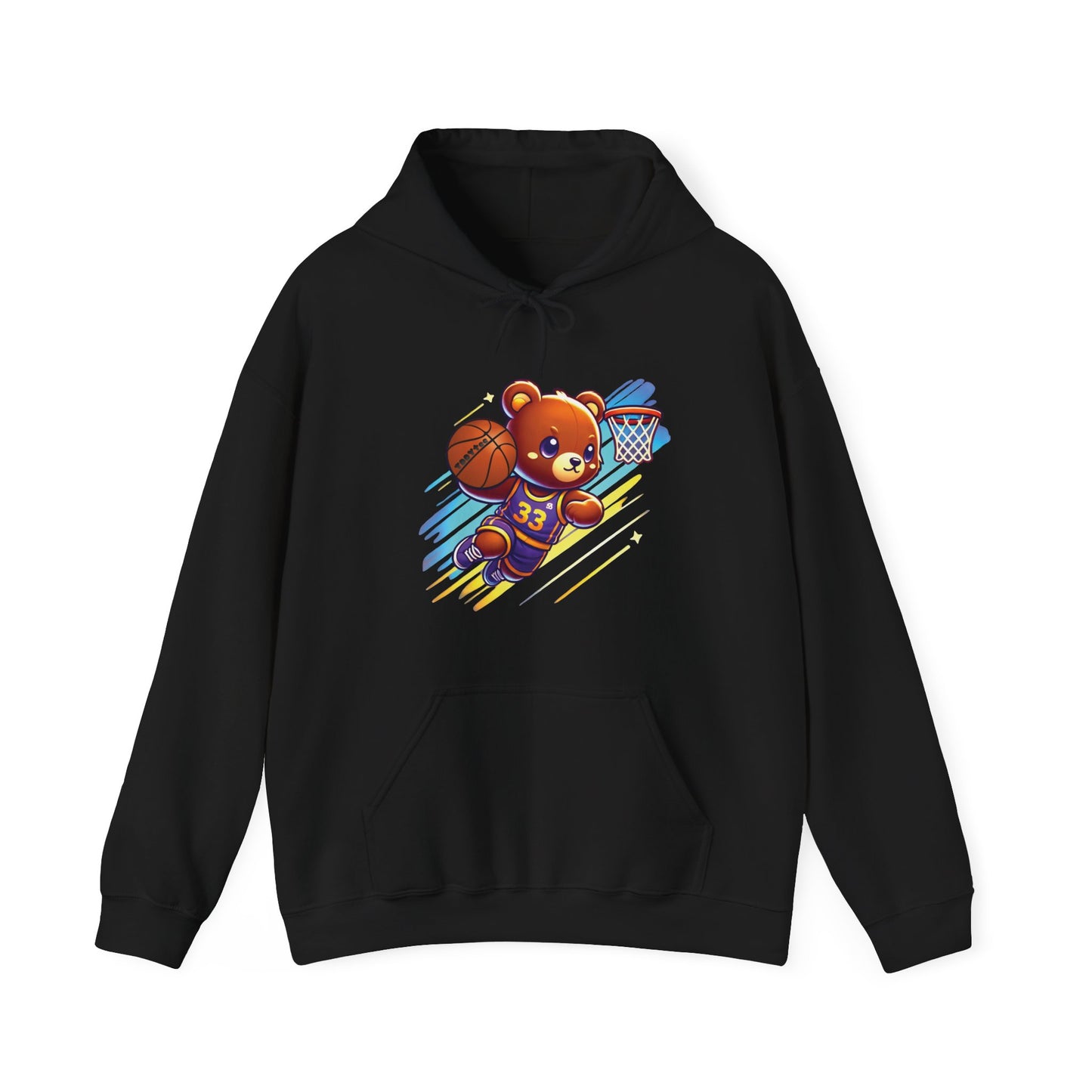 Basketball Bear Hoodie