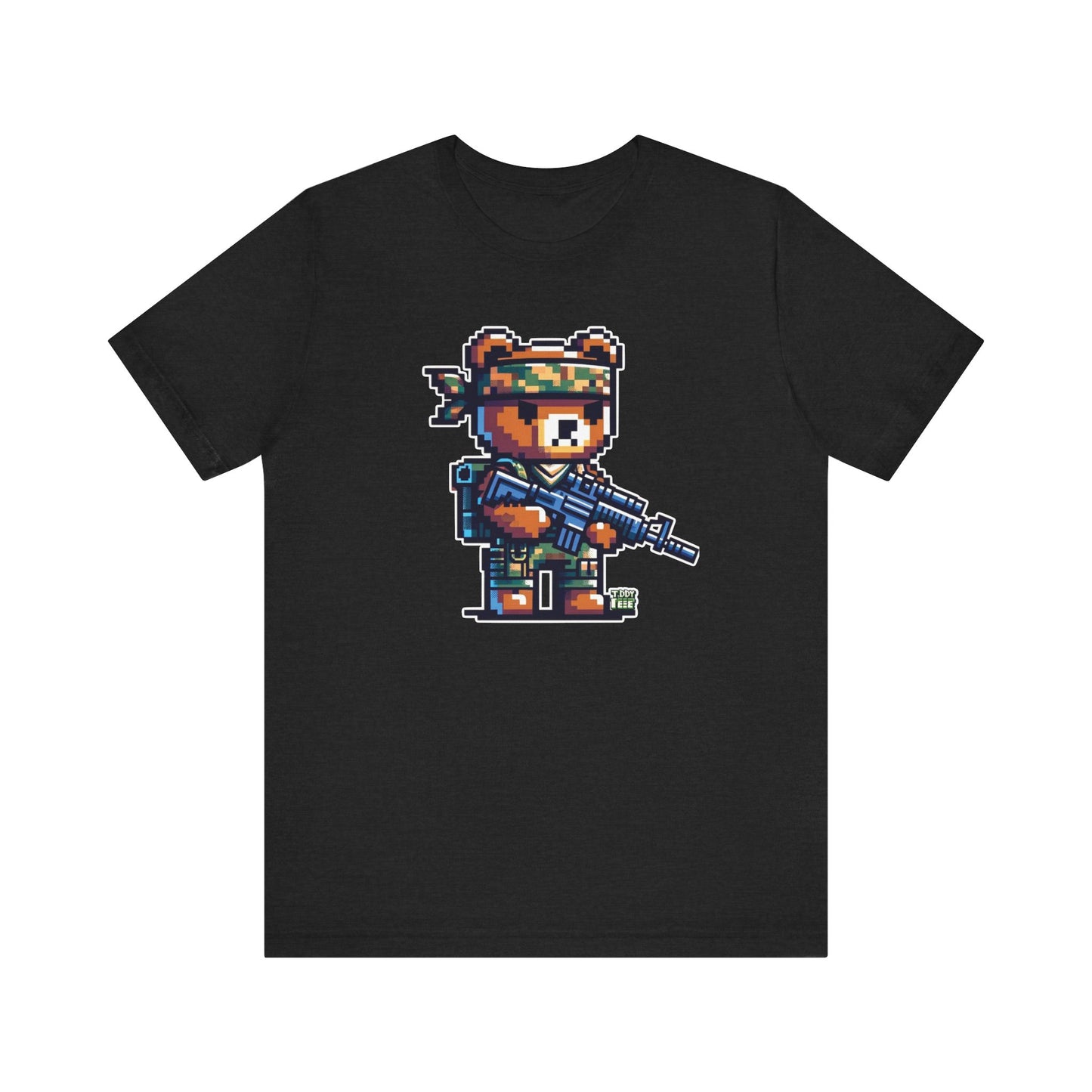 8-bit Soldier Bear T-shirt