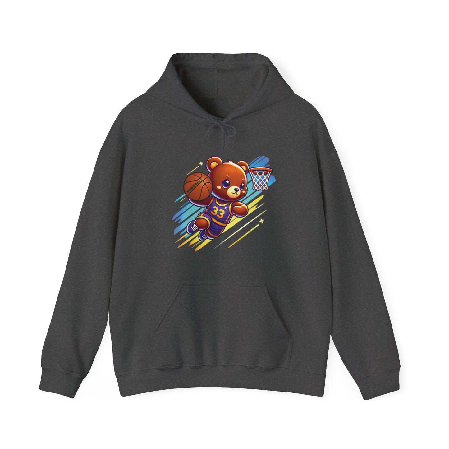 Basketball Bear Hoodie