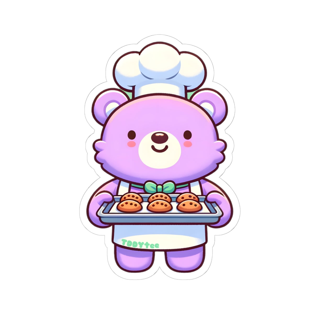 Baker Bear Sticker