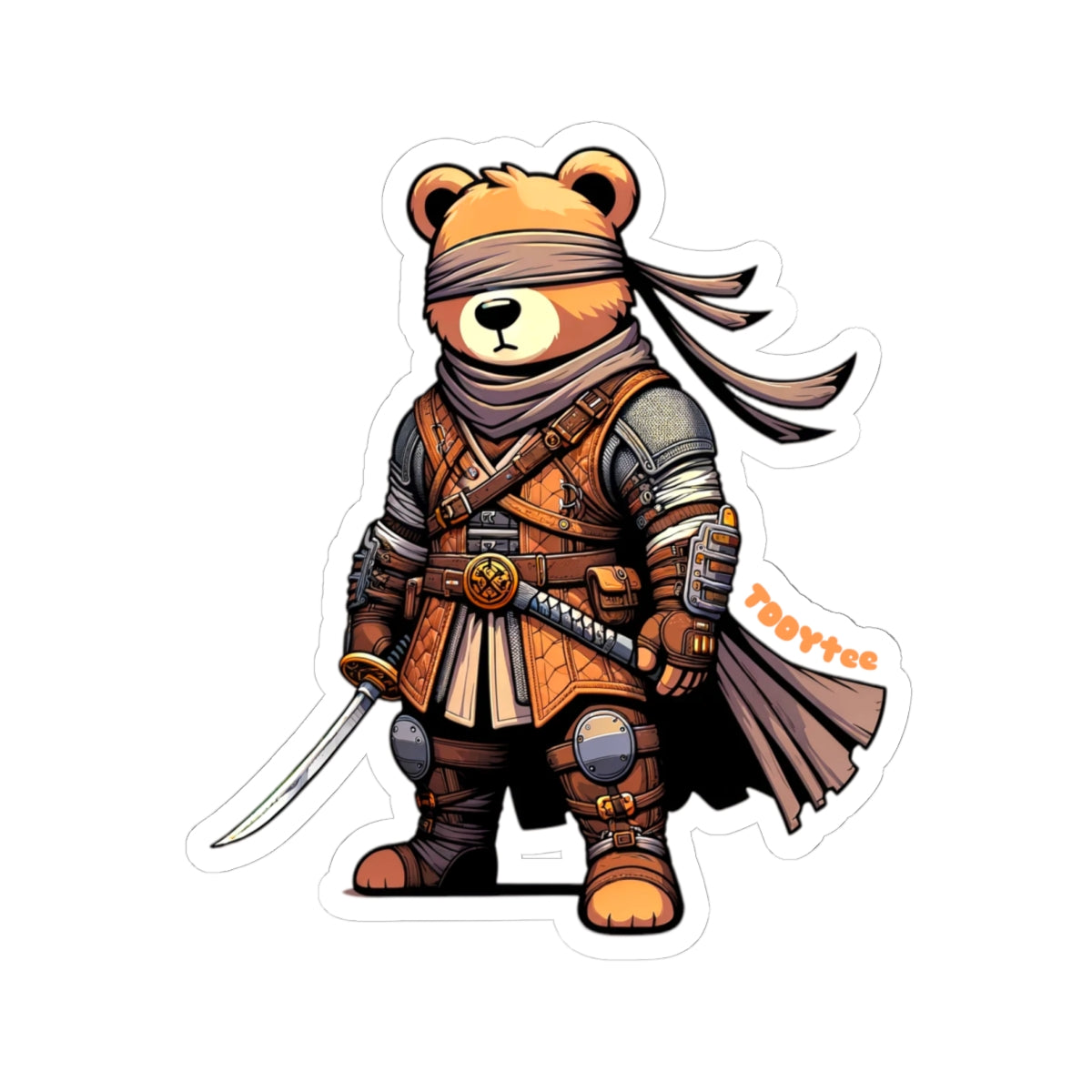 Kenshi Bear Sticker