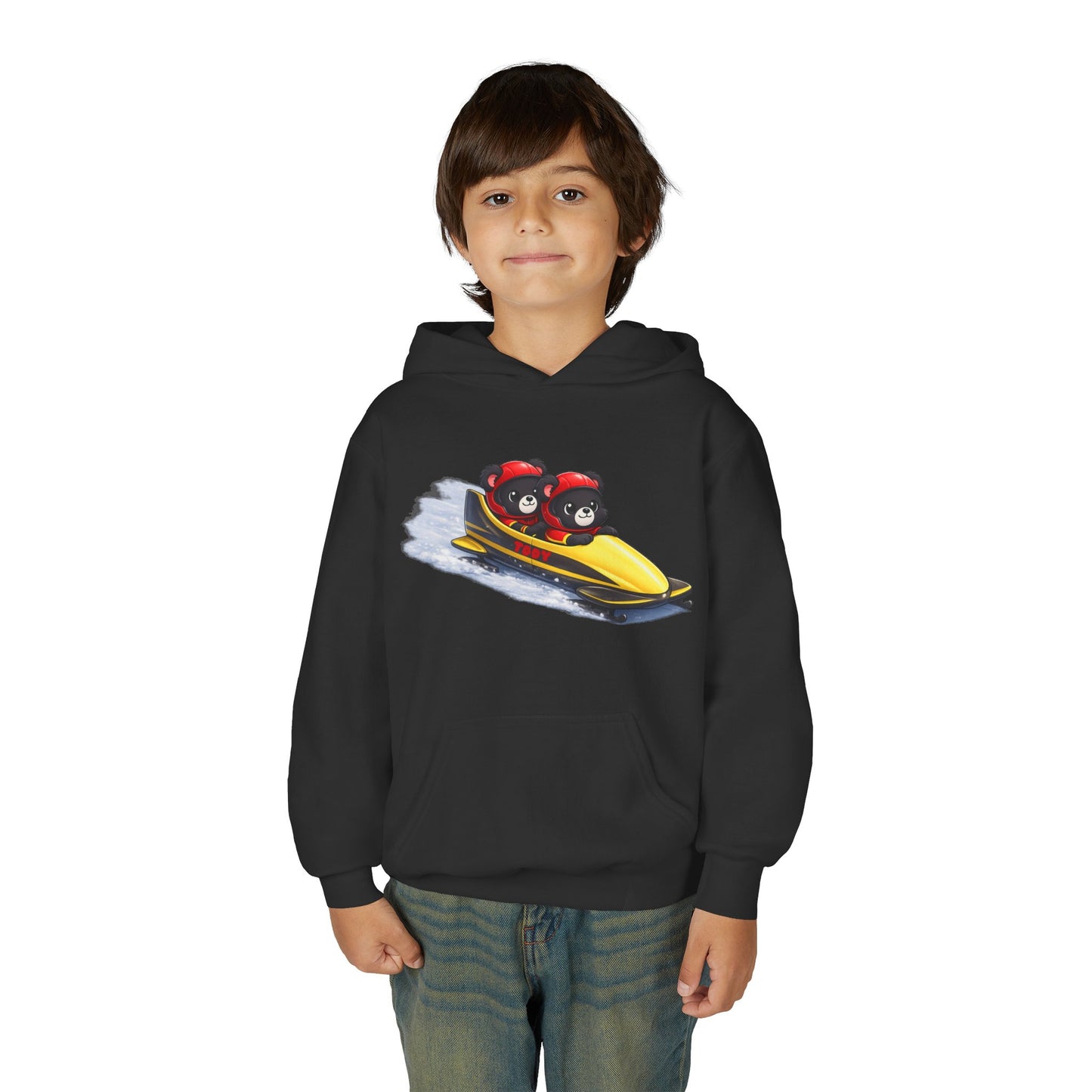 Bobsled Bear Hoodie