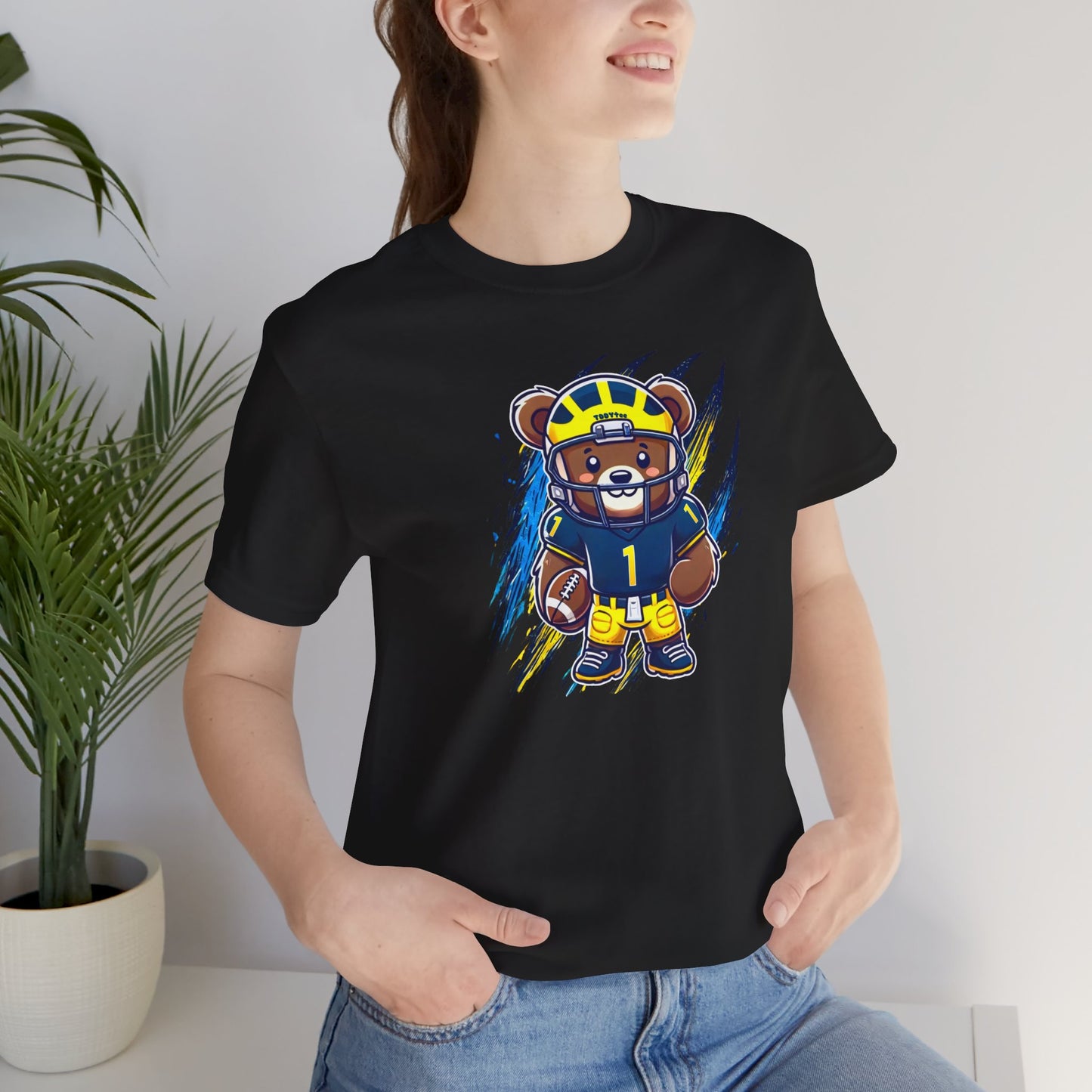 Football Bear #1 T-shirt