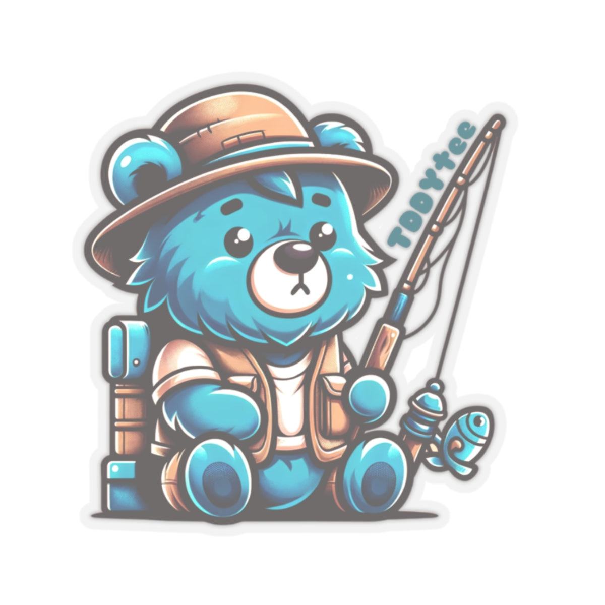 Fisher Bear Sticker