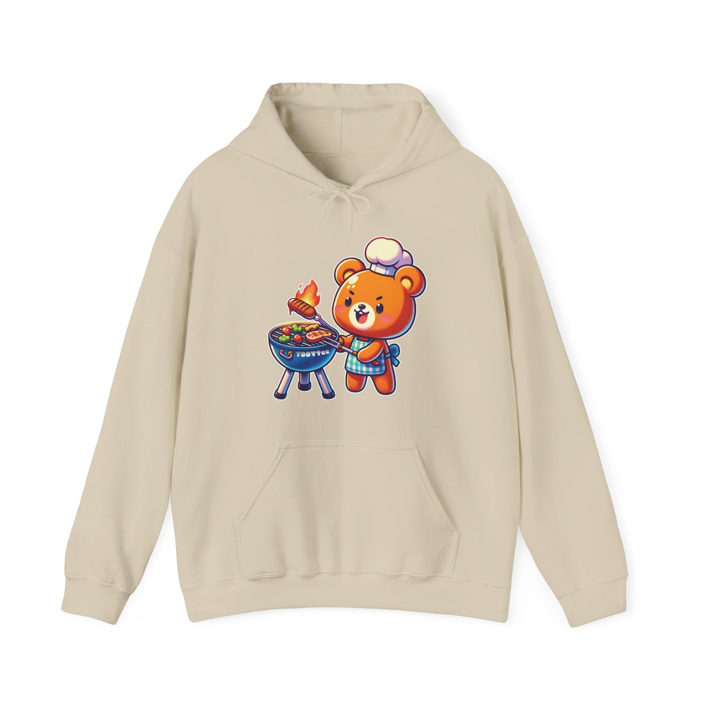 Grilling Bear Hoodie