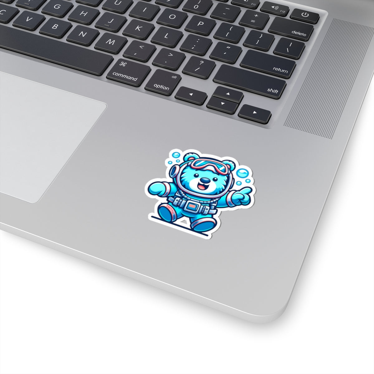 Scuba Bear Sticker