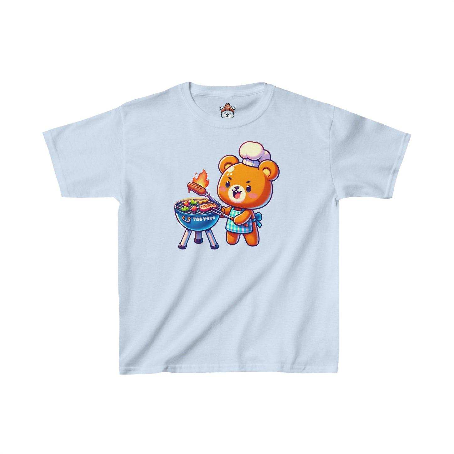 Grilling Bear Youth Tee - TDDYtee