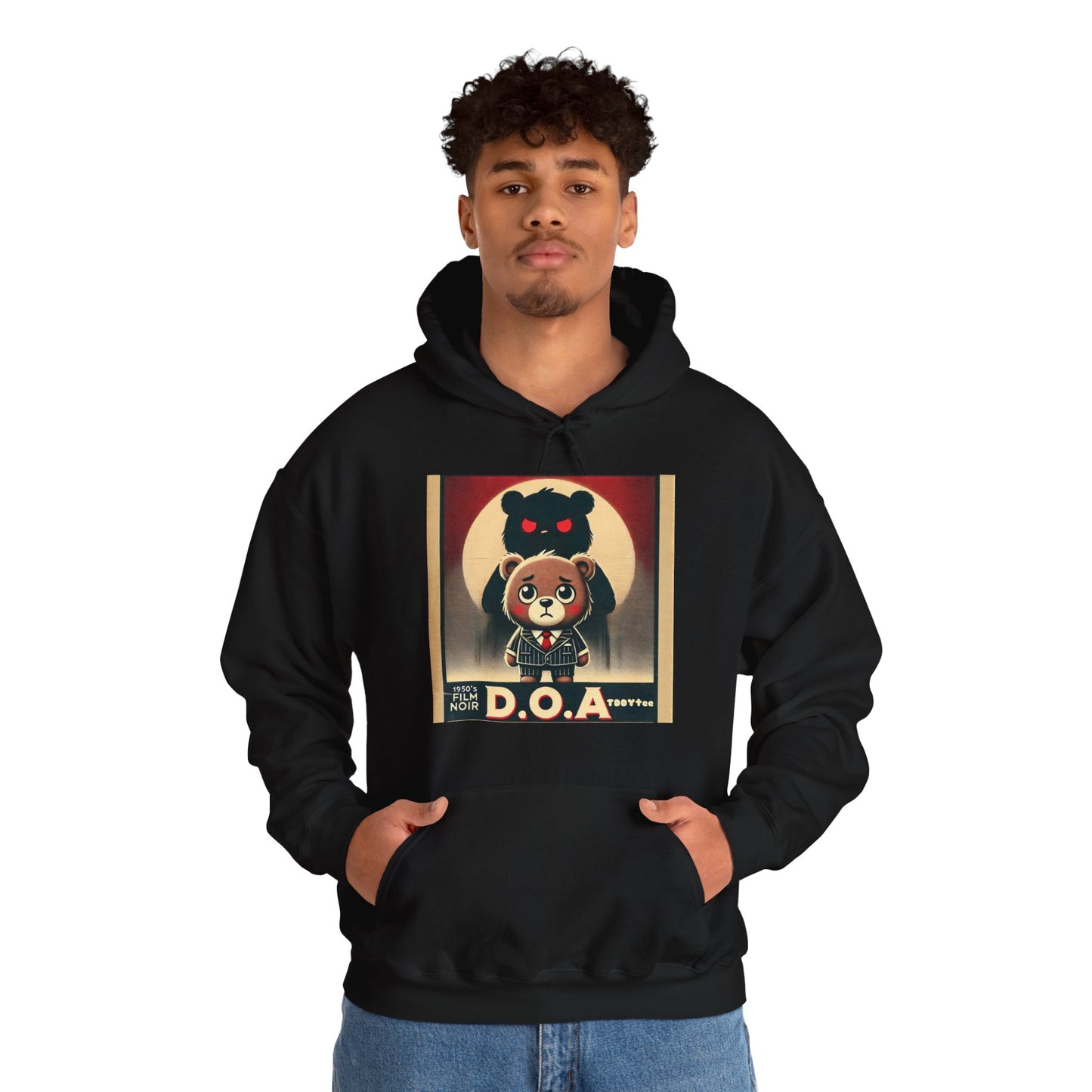 Dead on Arrival Bear Hoodie