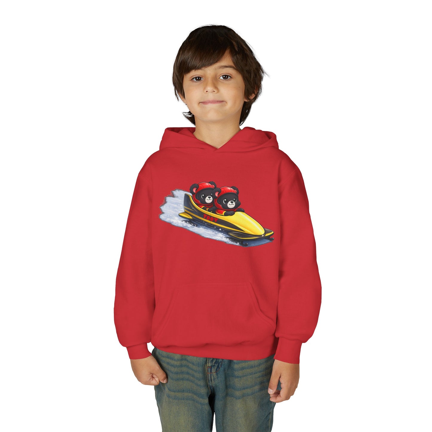 Bobsled Bear Hoodie