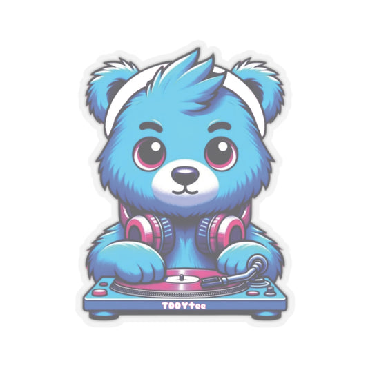 DJ Bear Sticker