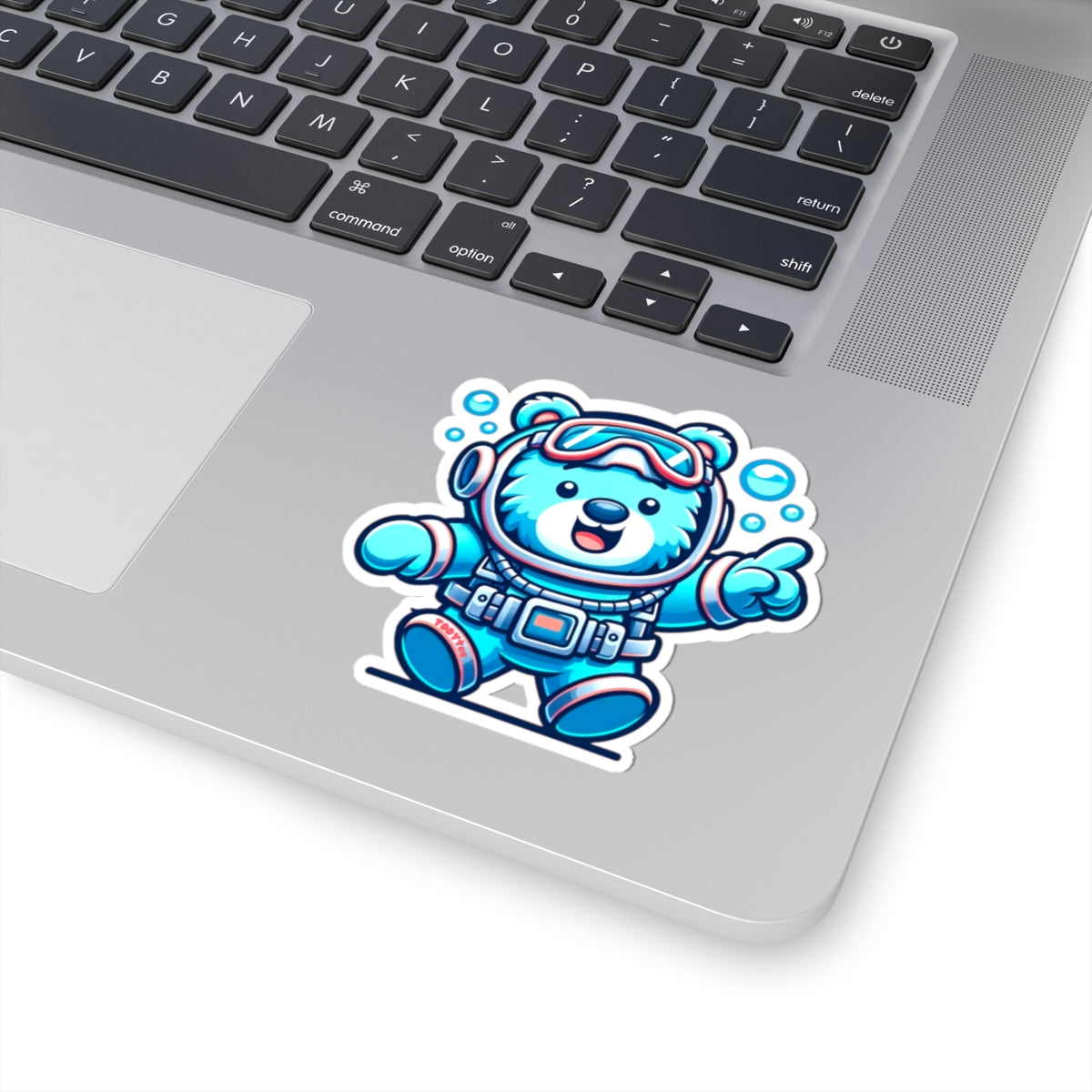 Scuba Bear Sticker