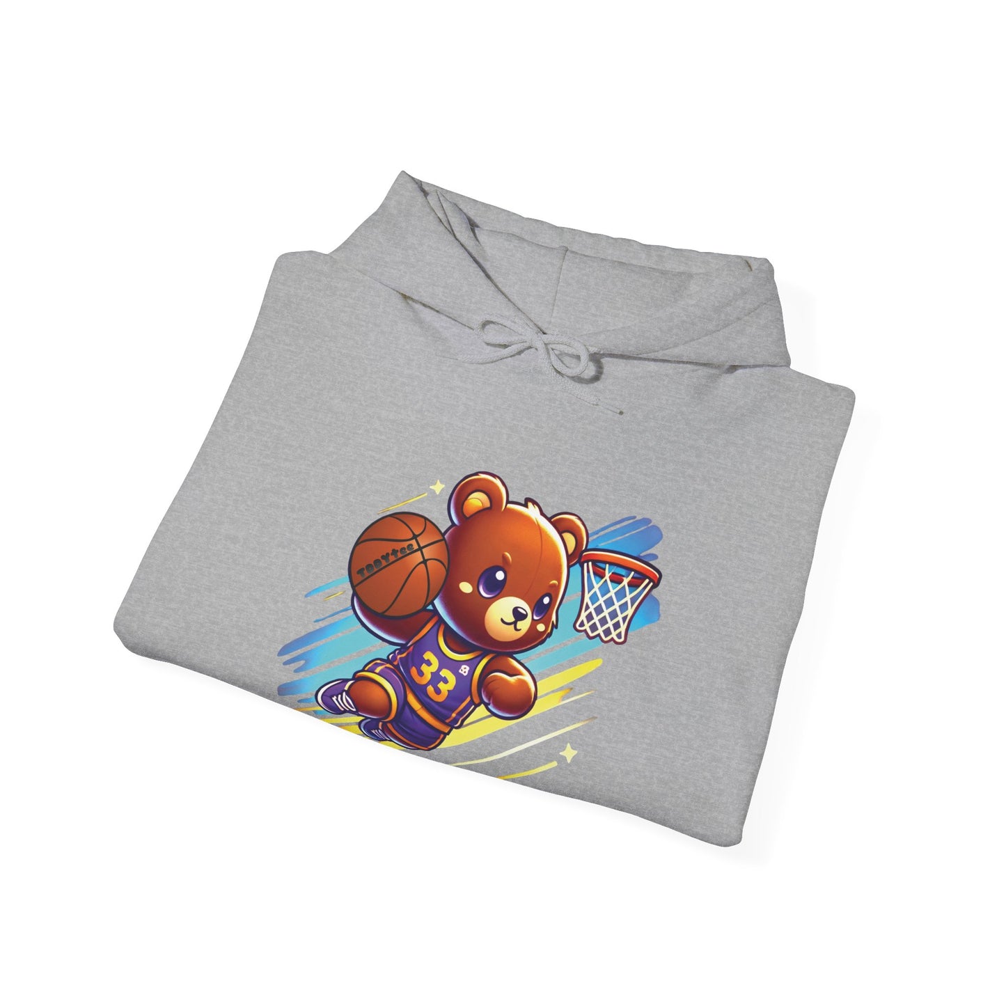 Basketball Bear Hoodie