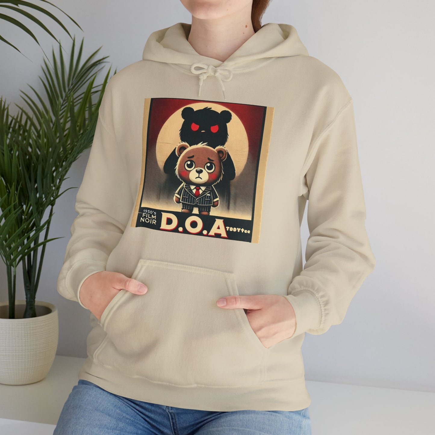 Dead on Arrival Bear Hoodie