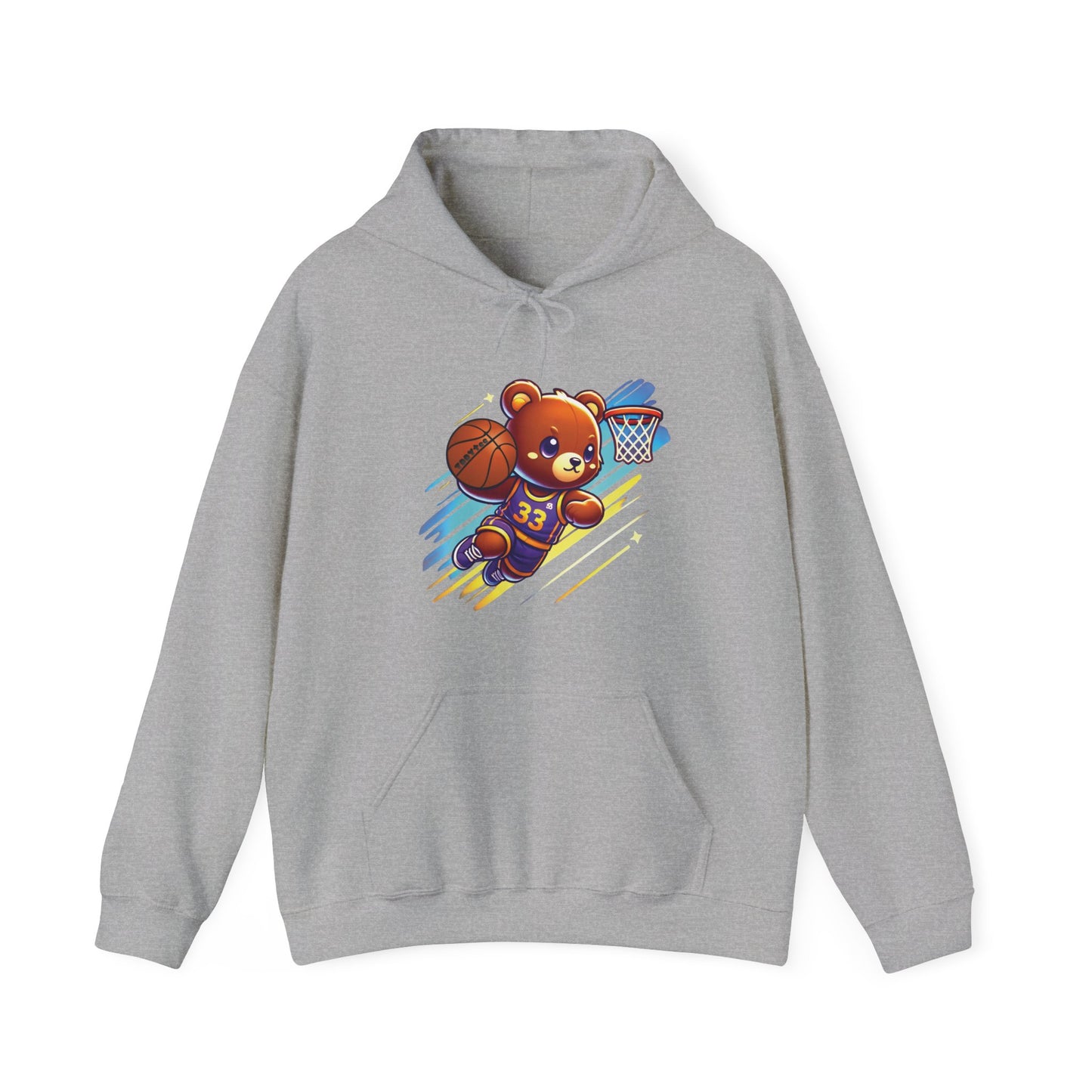 Basketball Bear Hoodie