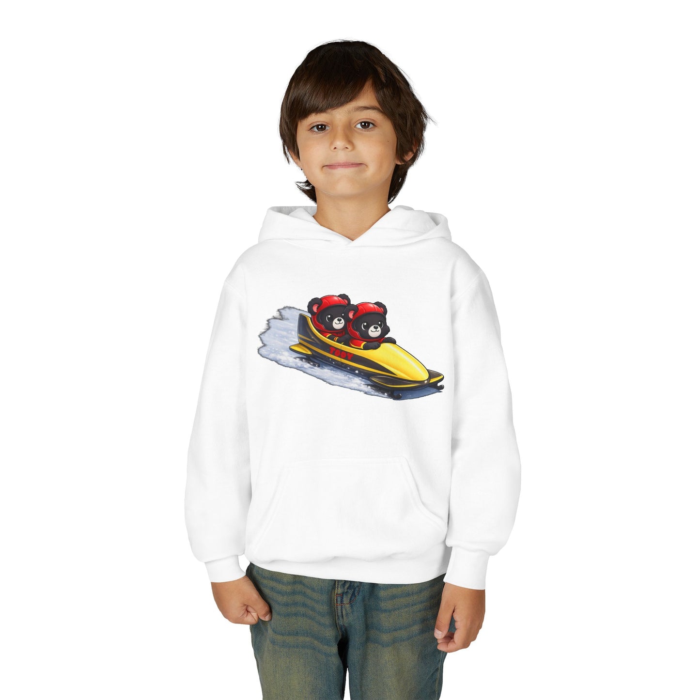 Bobsled Bear Hoodie
