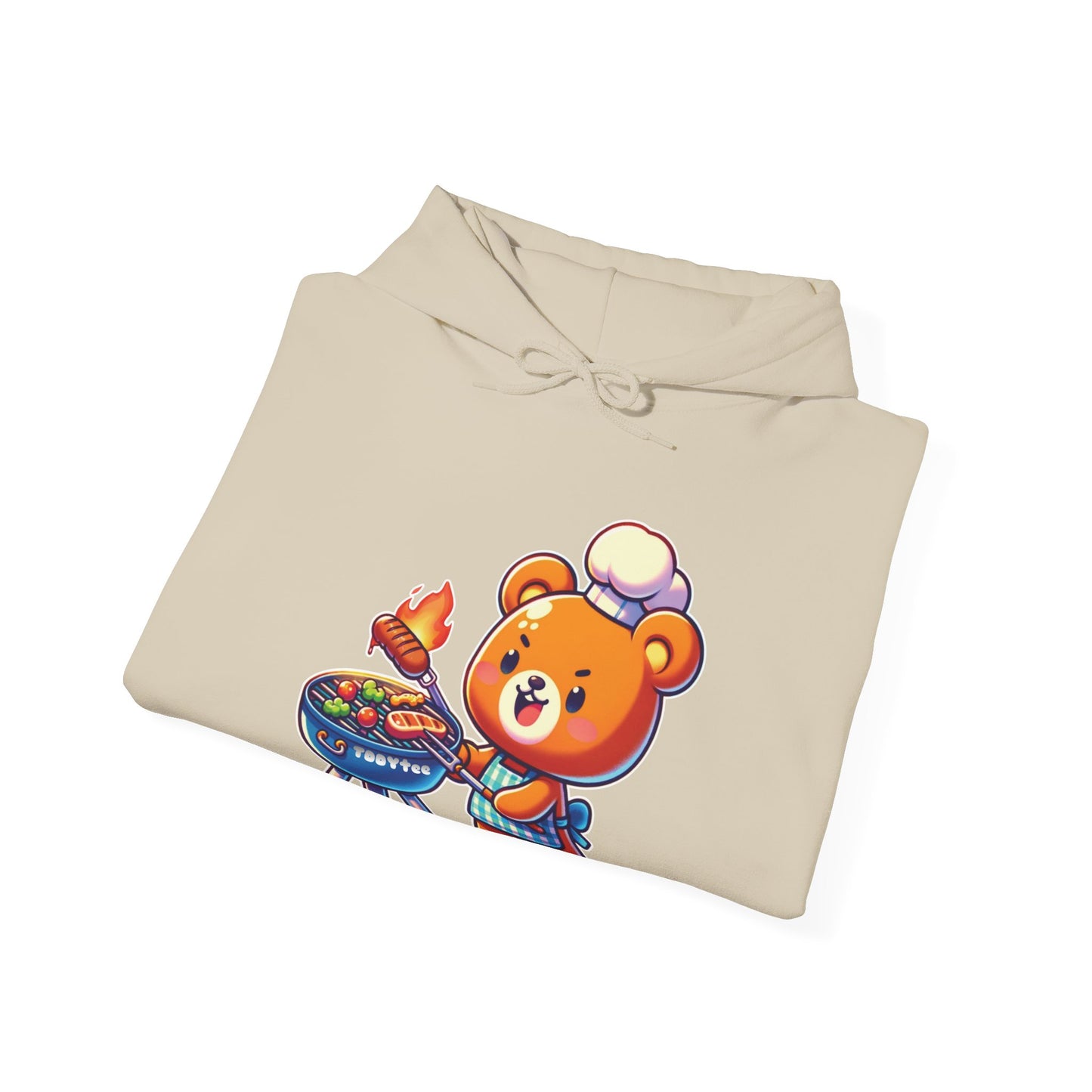 Grilling Bear Hoodie