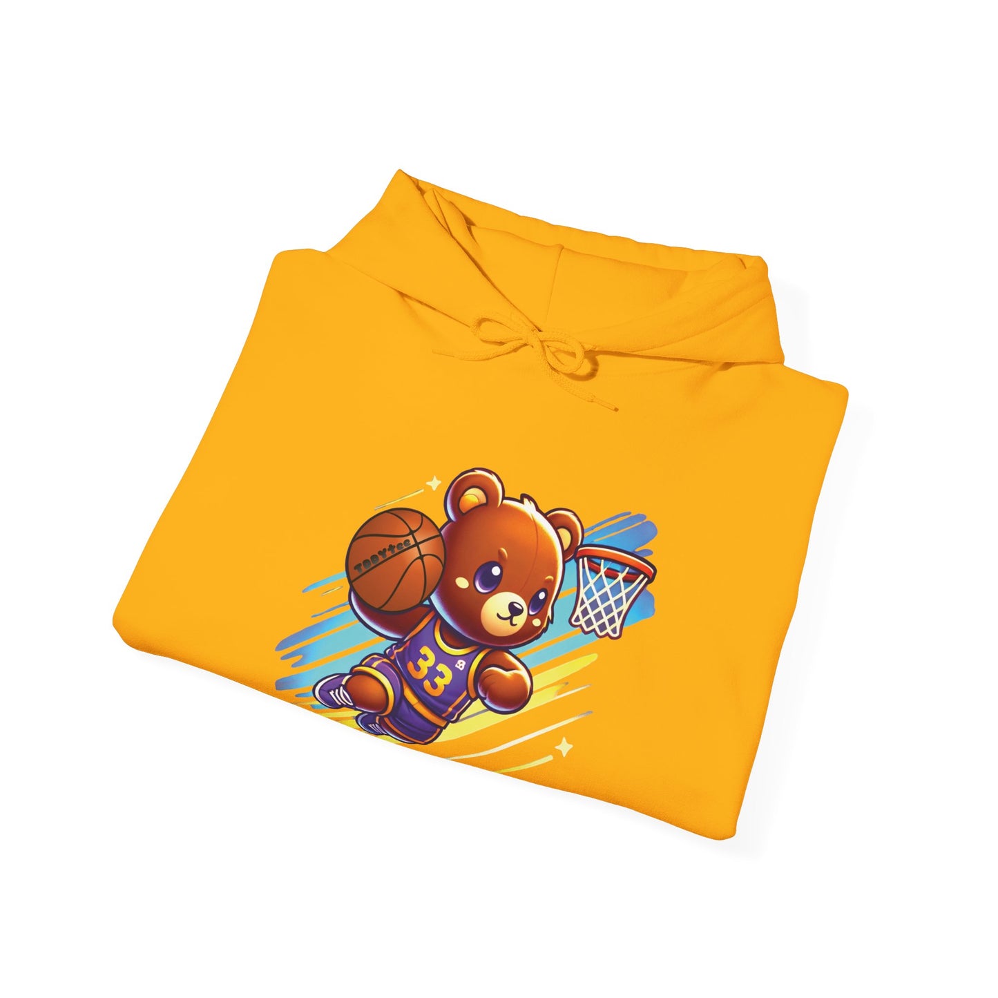 Basketball Bear Hoodie