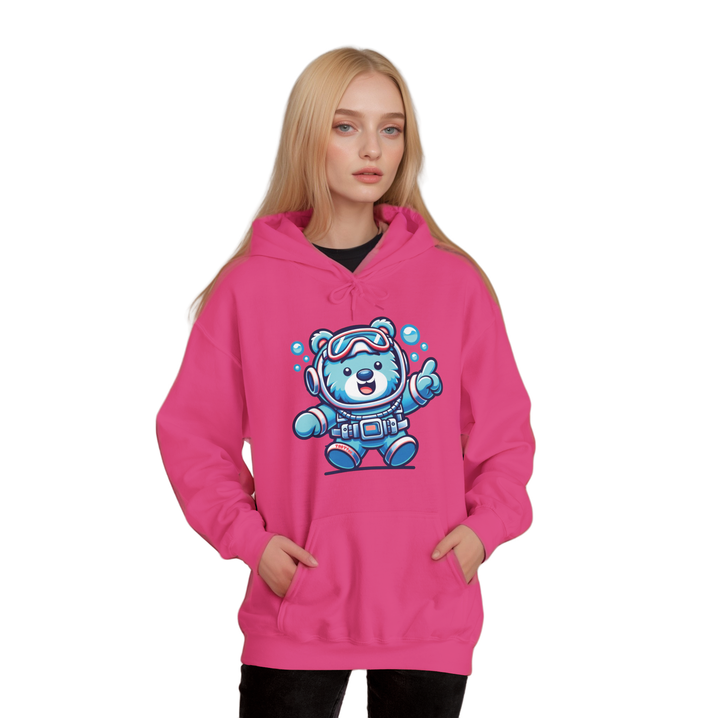 Scuba Bear Hoodie