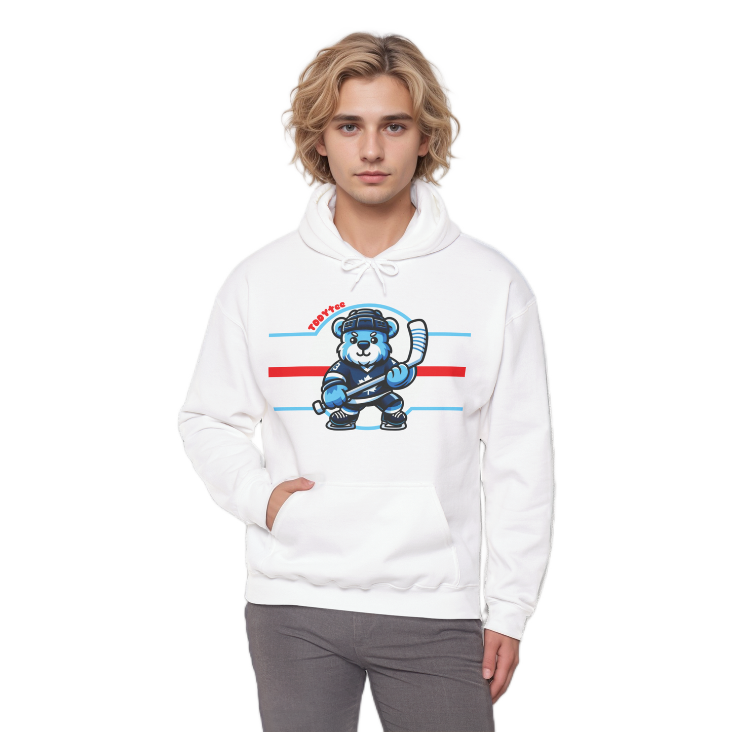 Hockey Bear Hoodie