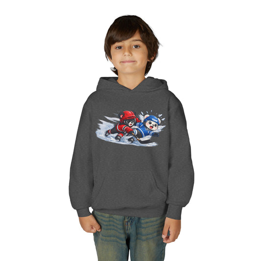 Hockey Bear Youth Hoodie