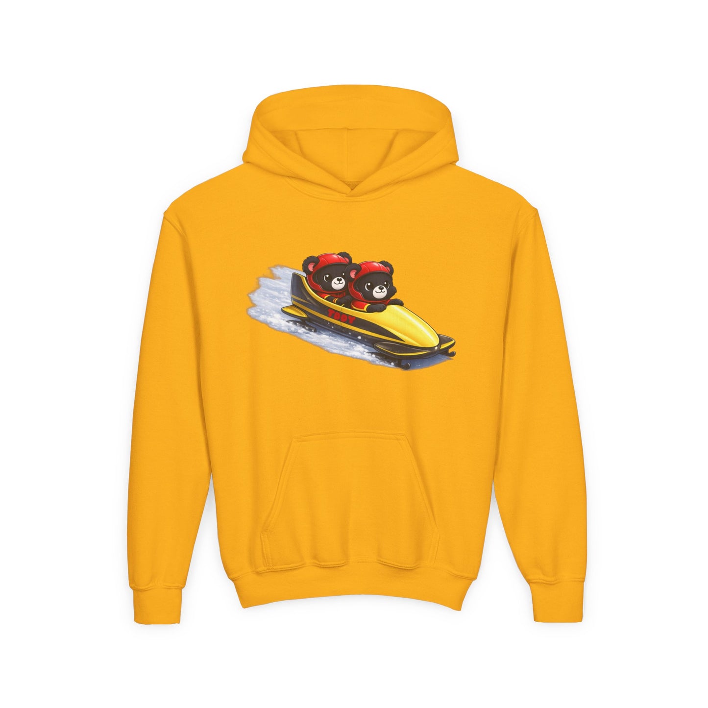 Bobsled Bear Hoodie