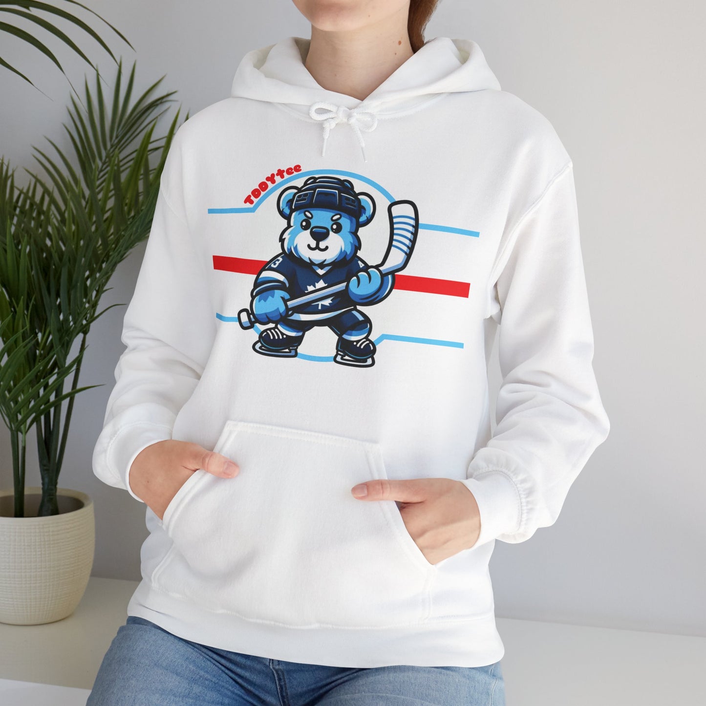 Hockey Bear Hoodie
