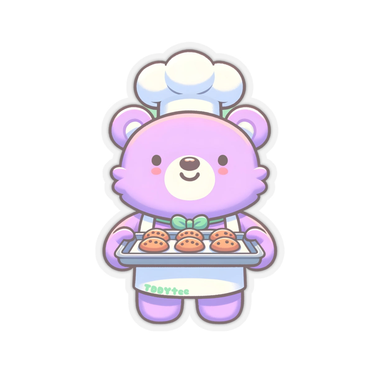 Baker Bear Sticker