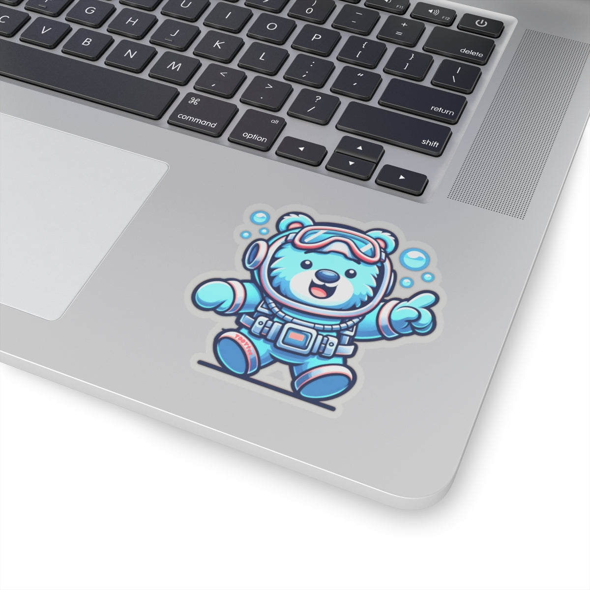 Scuba Bear Sticker