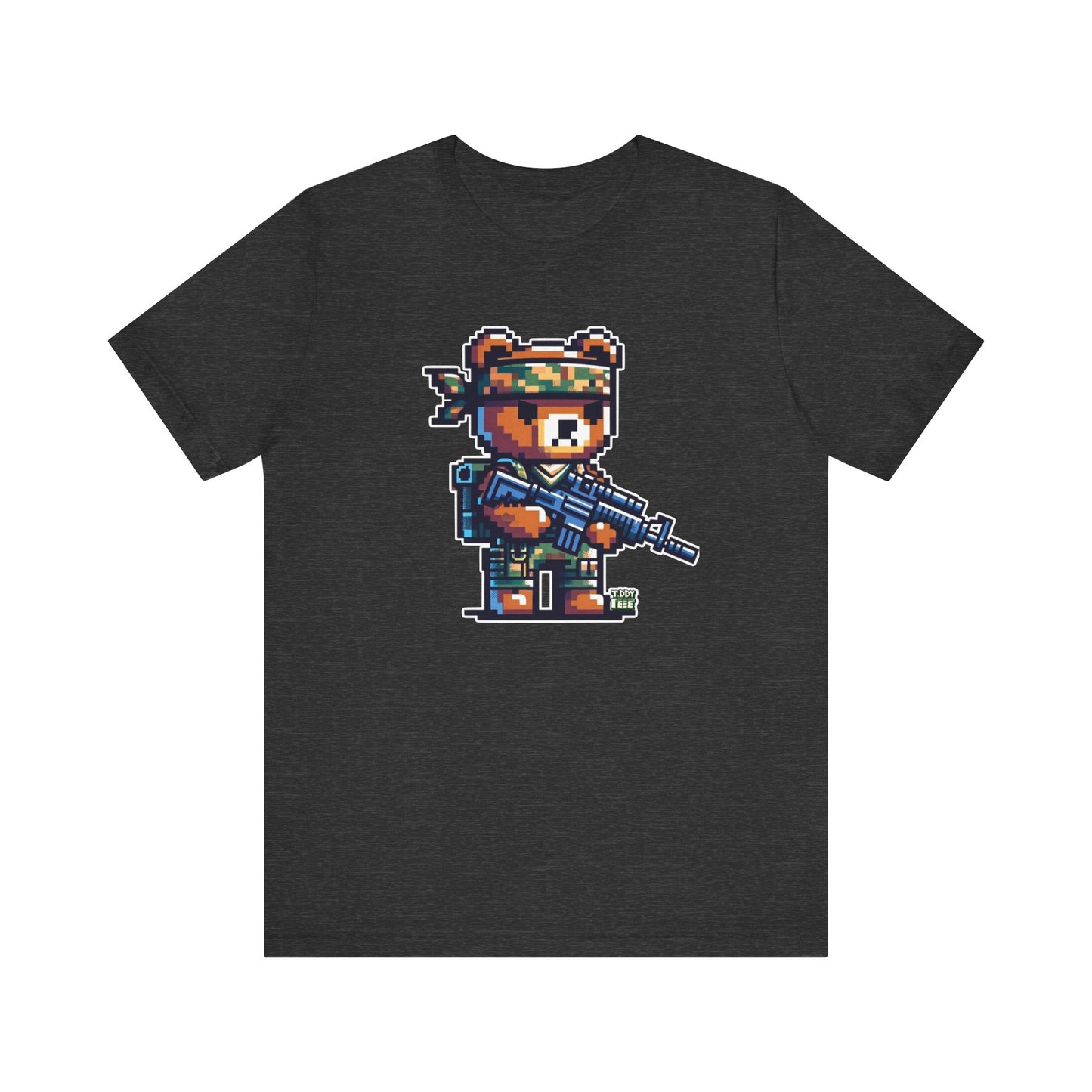 8-bit Soldier Bear T-shirt