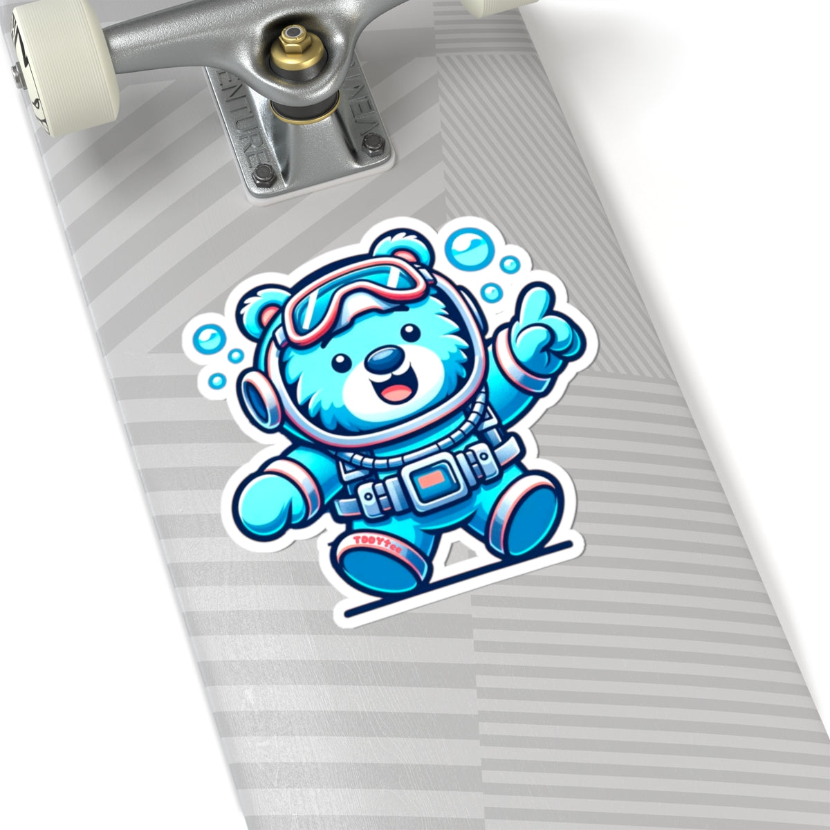 Scuba Bear Sticker