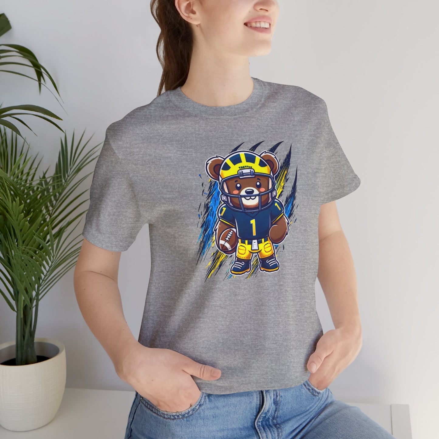 Football Bear #1 T-shirt