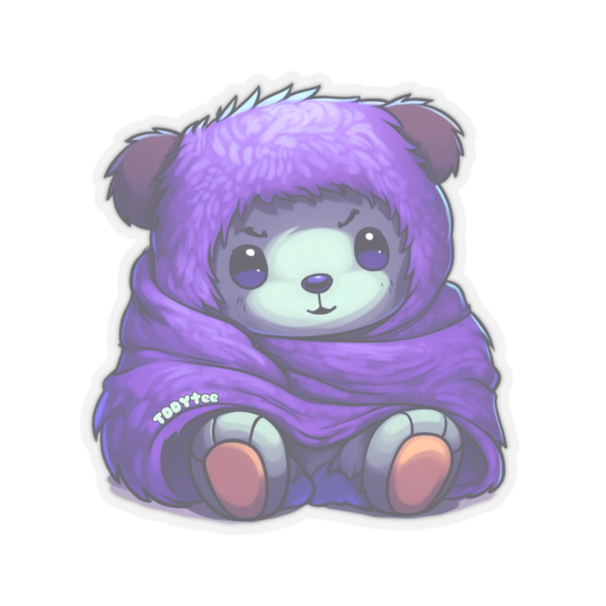 Snuggle Bear Tee Sticker