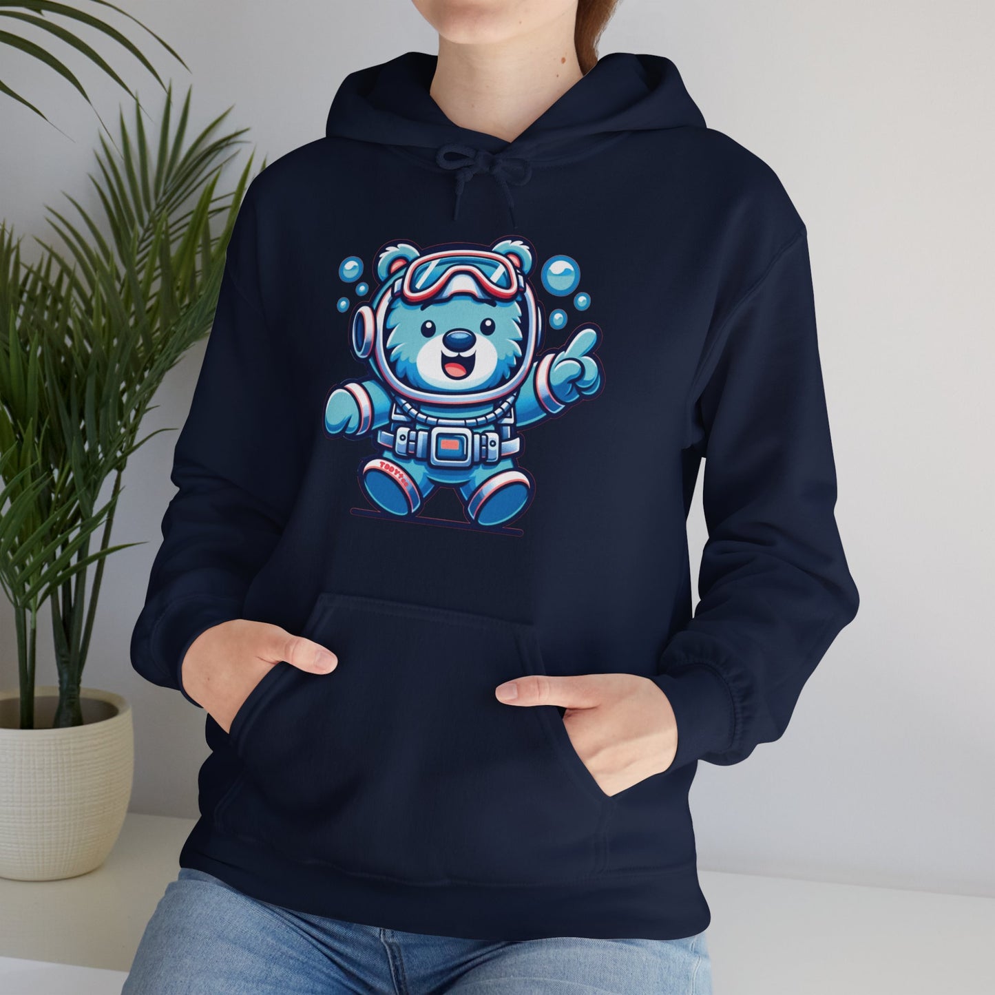 Scuba Bear Hoodie