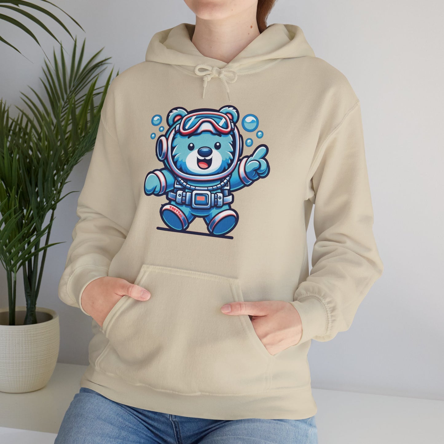 Scuba Bear Hoodie