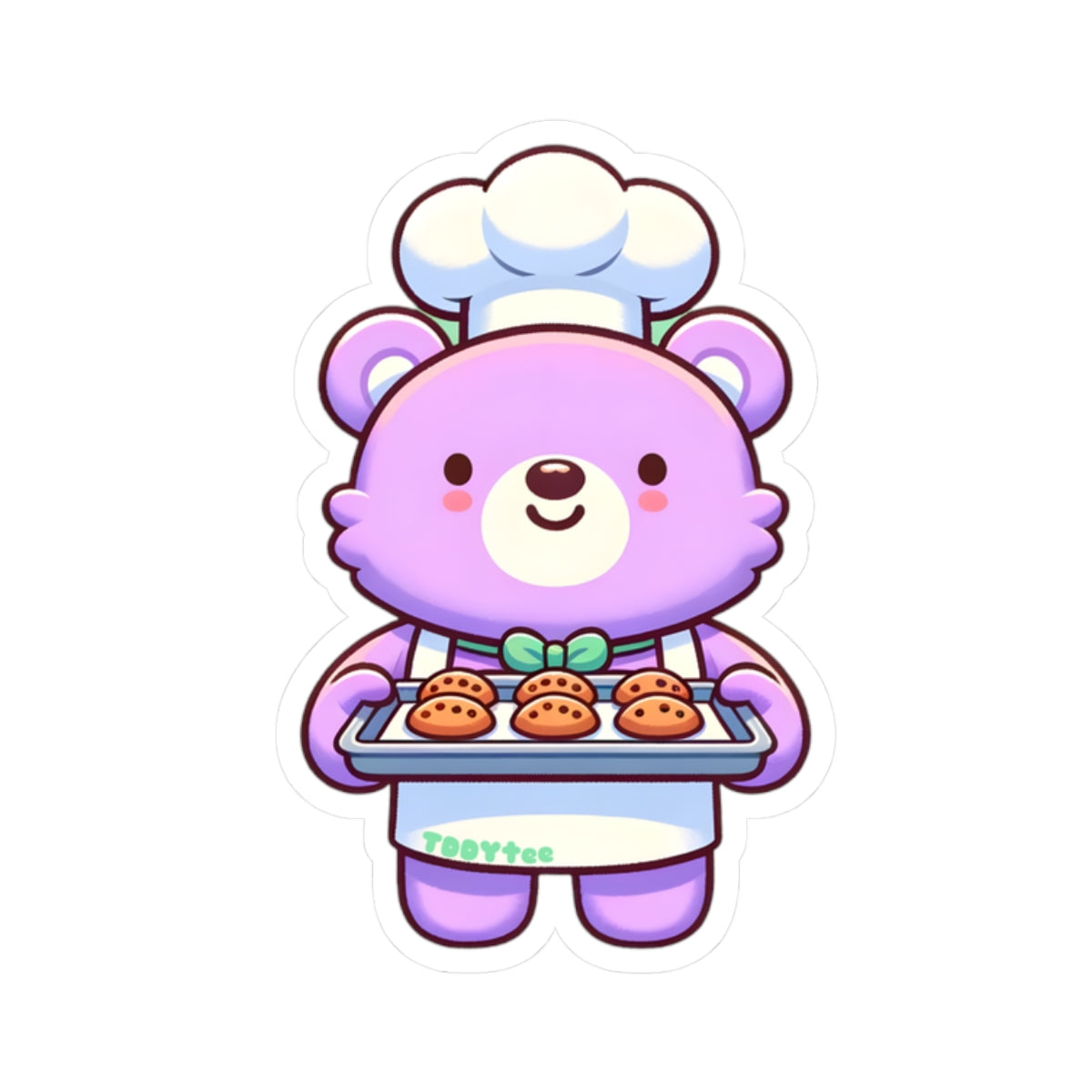 Baker Bear Sticker