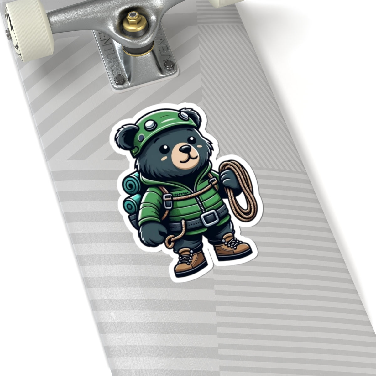 Hiker Bear Sticker