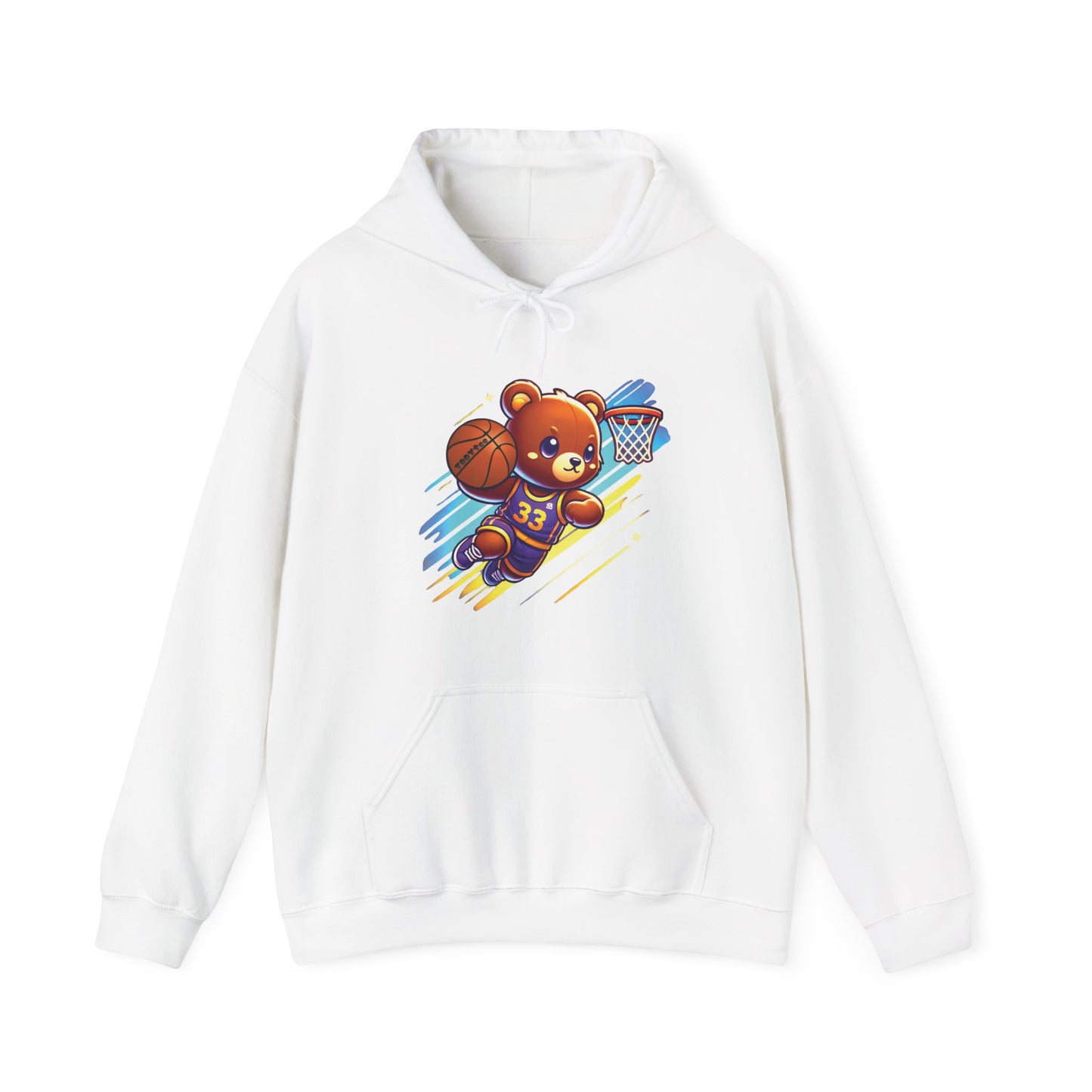 Basketball Bear Hoodie