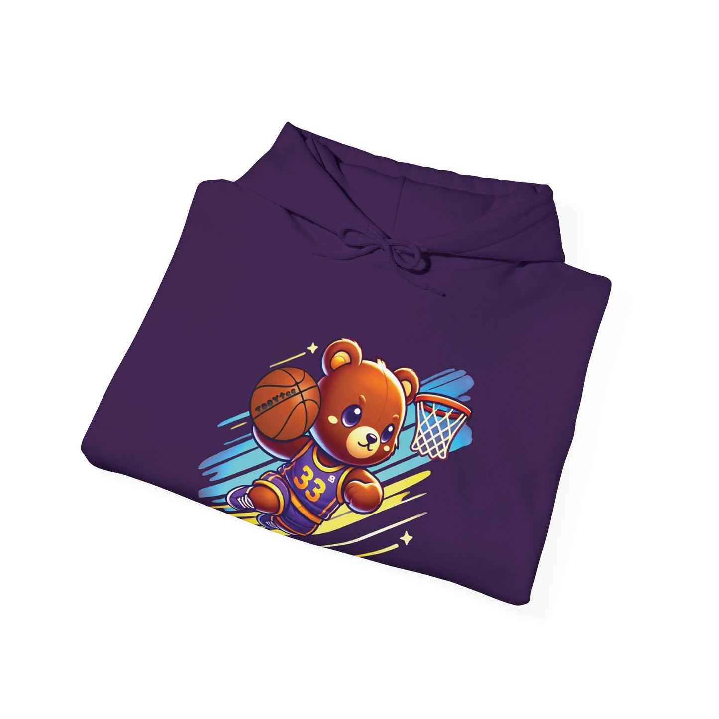 Basketball Bear Hoodie