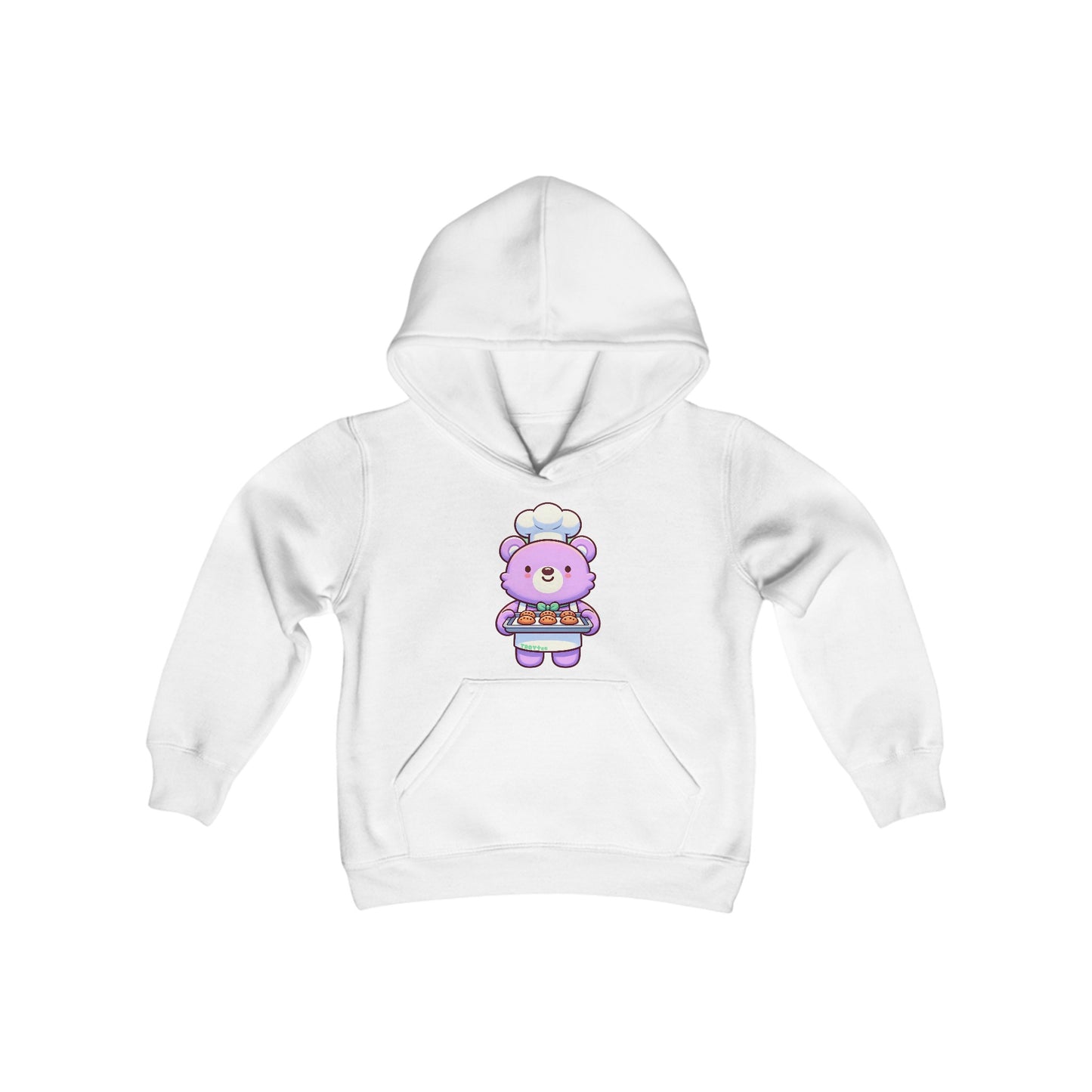 Baker Bear Youth Hoodie - TDDYtee