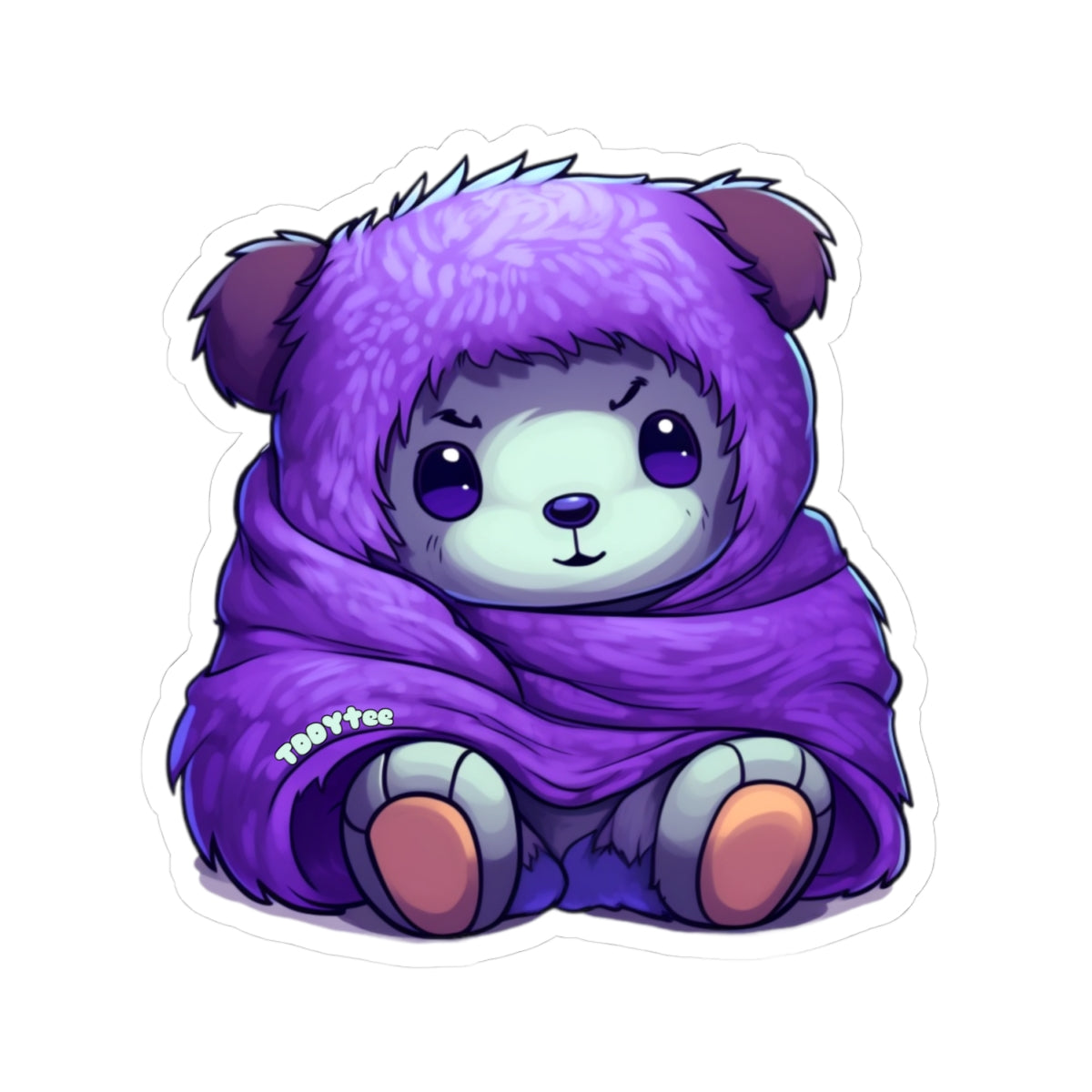 Snuggle Bear Tee Sticker