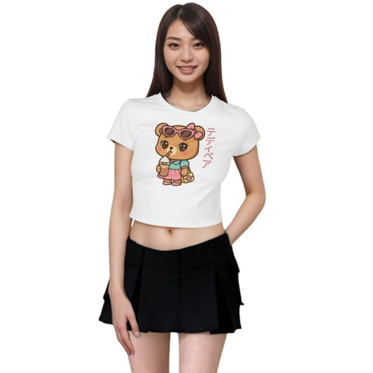 Kuma Crop Tee