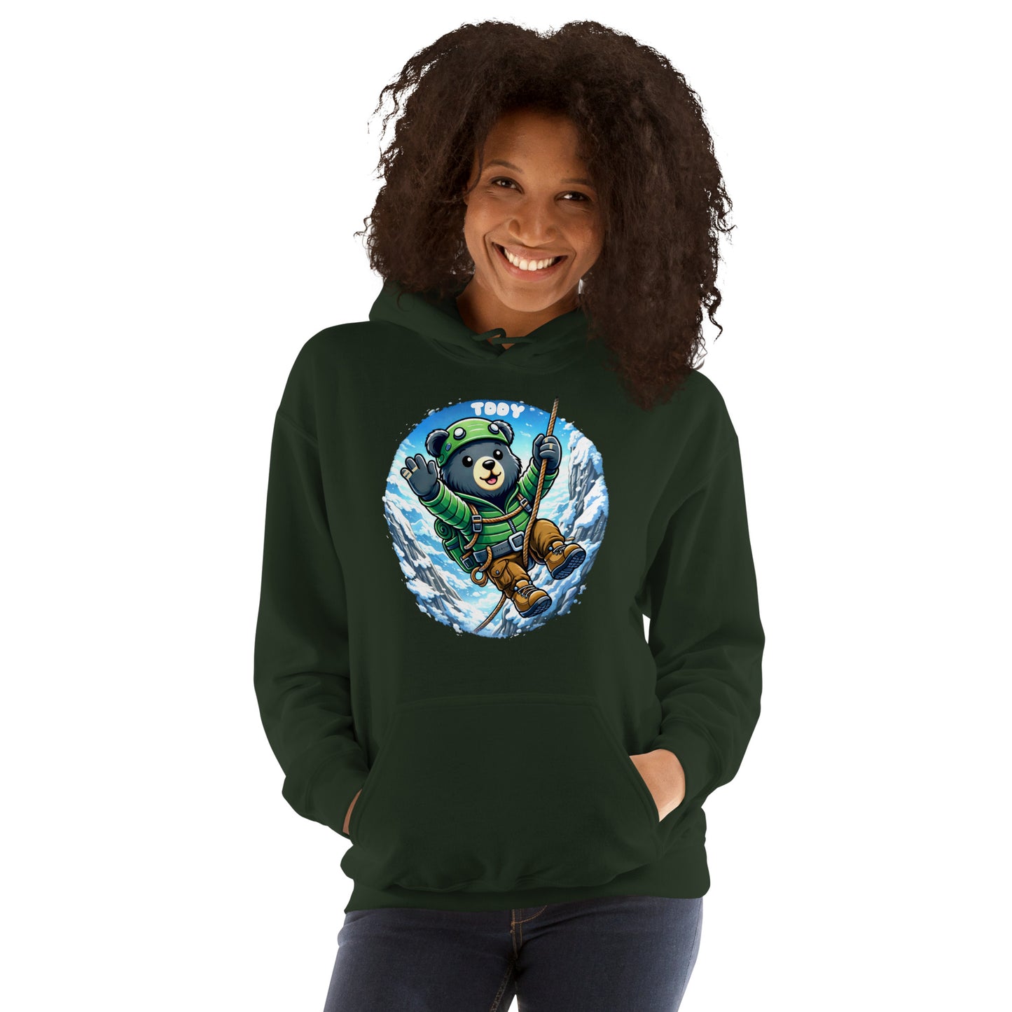 Hiker Bear Hoodie