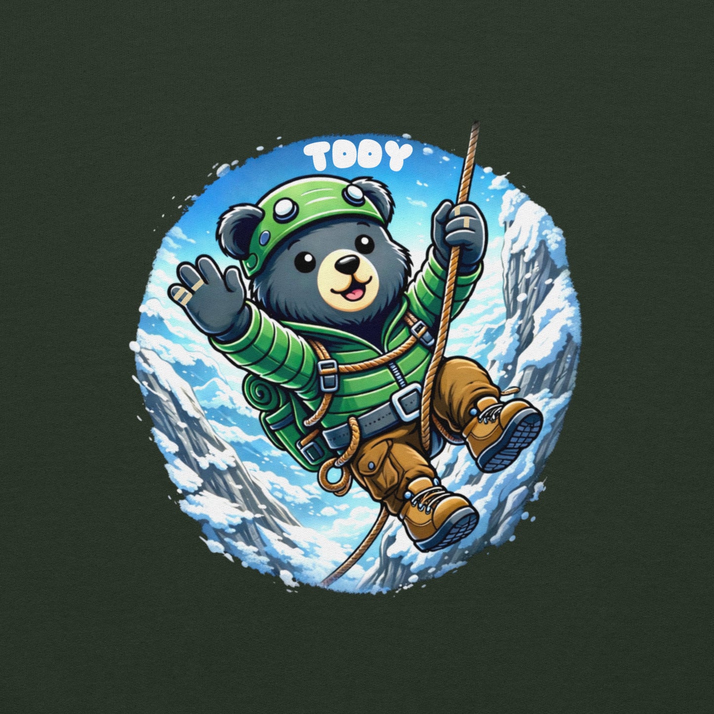 Hiker Bear Hoodie