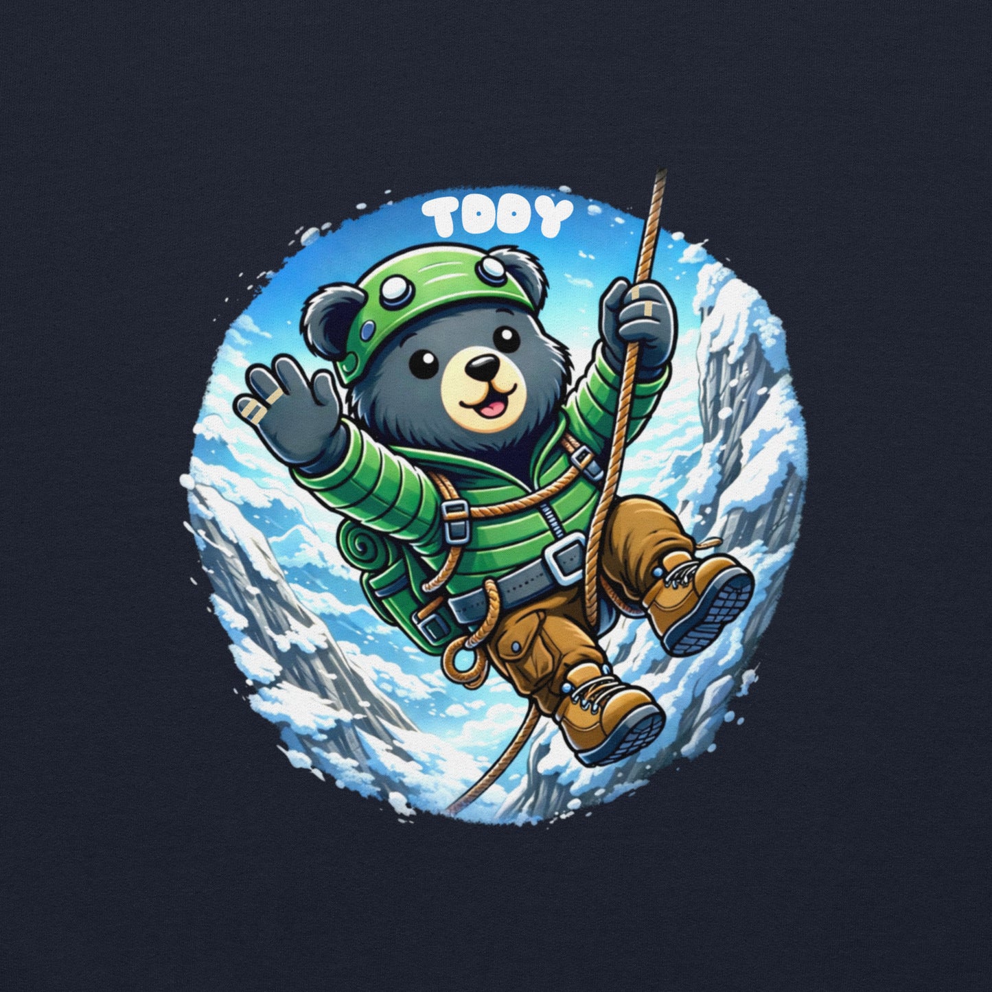 Hiker Bear Hoodie