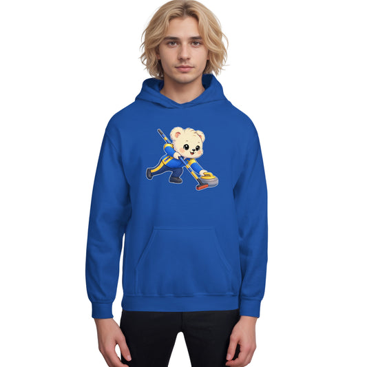 Curling Bear Hoodie