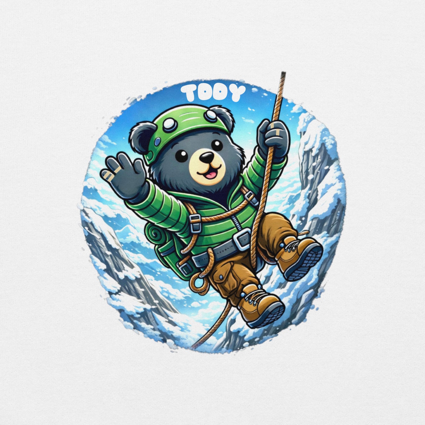 Hiker Bear Hoodie